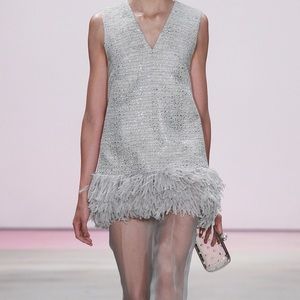 Lela Rose tweed mini dress